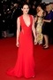 Robe de célébrité Kristen Stewart col en v en dentelle mousseline