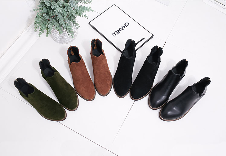 bottine retro talon bobine