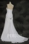Robe de mariée plage sirène bustier djellaba en Mousseline