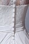 Robe de mariée princesse en taffetas encolure U Ligne A