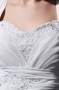 Robe de mariée princesse en taffetas Ligne A décolleté en cœur avec bretelle