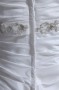 Robe de mariée bustier en tafftas Ligne A ornée de broderie, applique