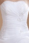Robe de mariée bustier coeur courte devant longue derrière