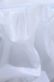 Mini robe de mariée bustier ruchée en taffetas