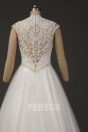 Juliette : Robe de mariée vintage princesse encolure festonnée en V