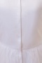 Robe  mariage enfant blanche col oval en tulle