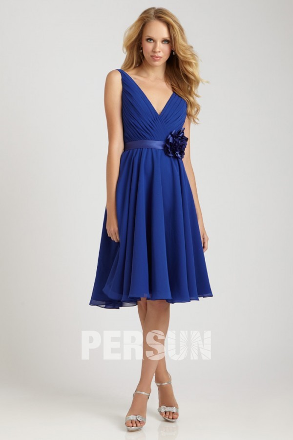 robe bleu roi pour mariage