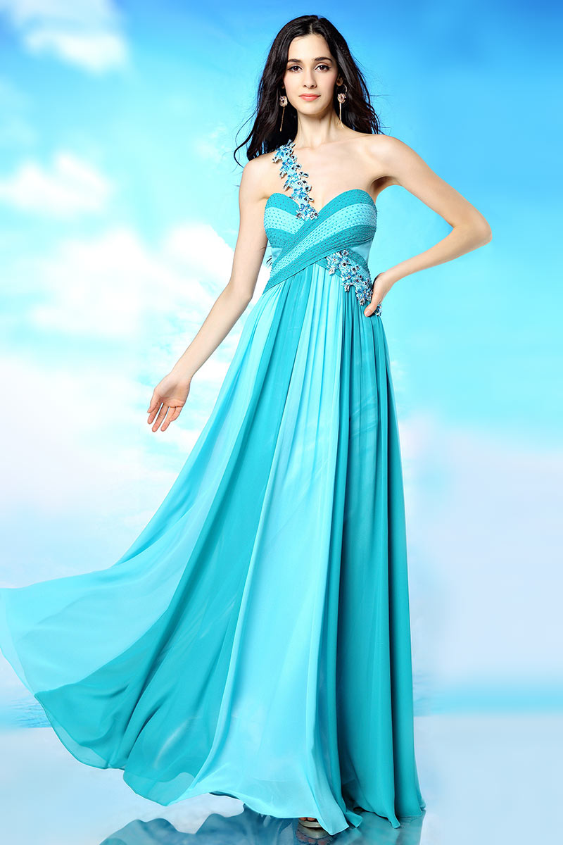 Ruching Sexy Sweetheart Empire A Line Evening Dress XHD31131 ...