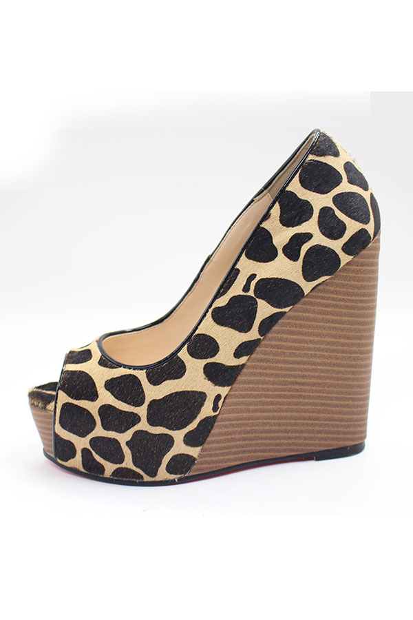 chaussures léopard femme pas cher