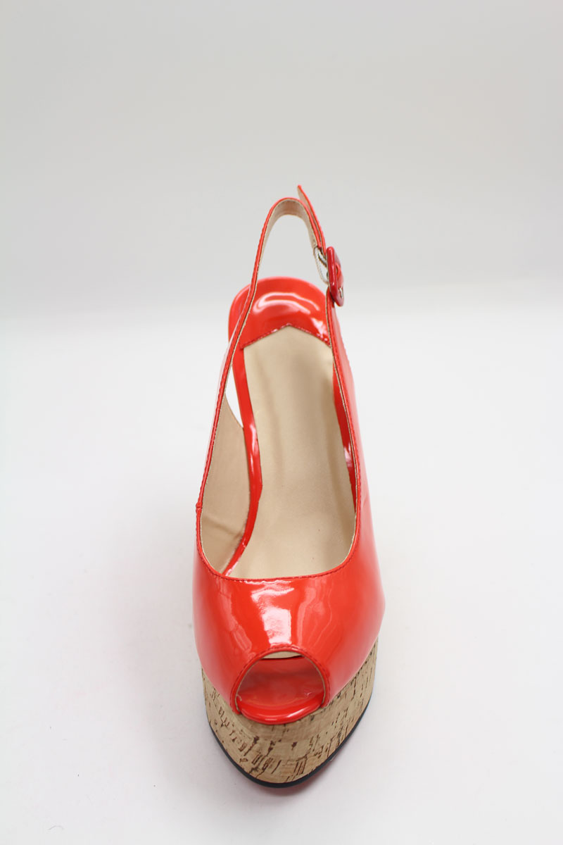 sandales femme corail