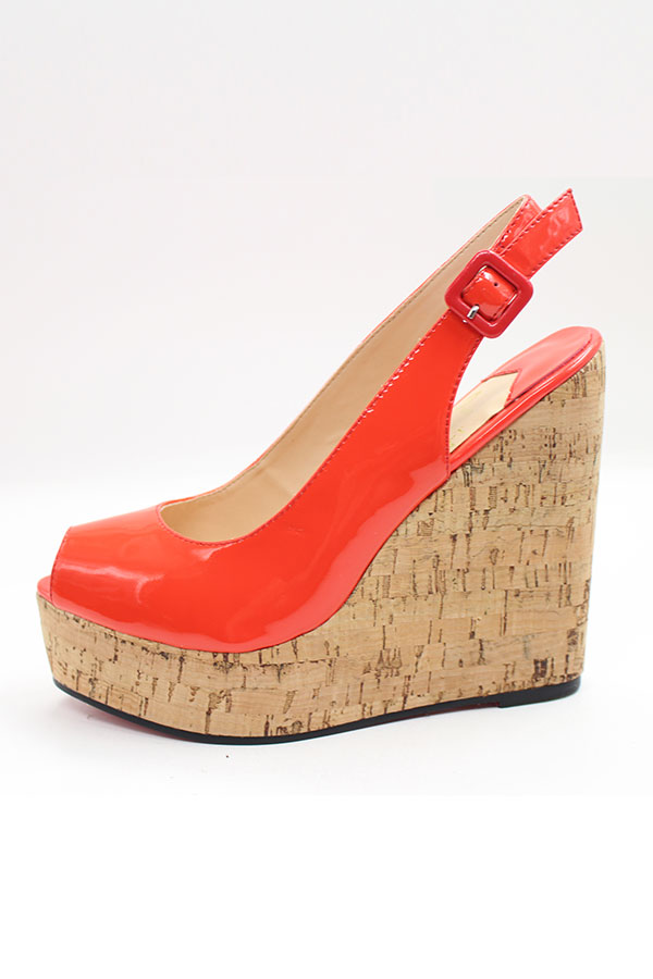sandales femme corail