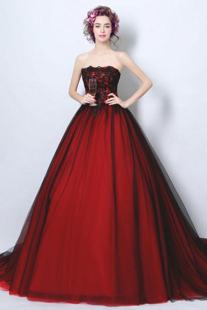 robe-de-soiree-princesse-rouge-noire-bustier-guipure-florale.jpg?profile=RESIZE_584x